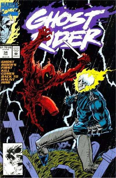 Ghost Rider (1990 series) #34, NM (Stock photo)