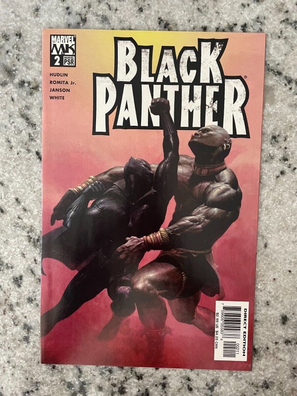 Black Panther # 2 NM Marvel Knights Comic Book Avengers Hulk Thor Wakanda CM30 