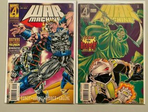 War Machine set from:#1-24 1st series 8.0 VF (1994-96)