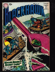 Blackhawk #128 ~ The Vengeful Bowman ~ (4.5) 1958 WH