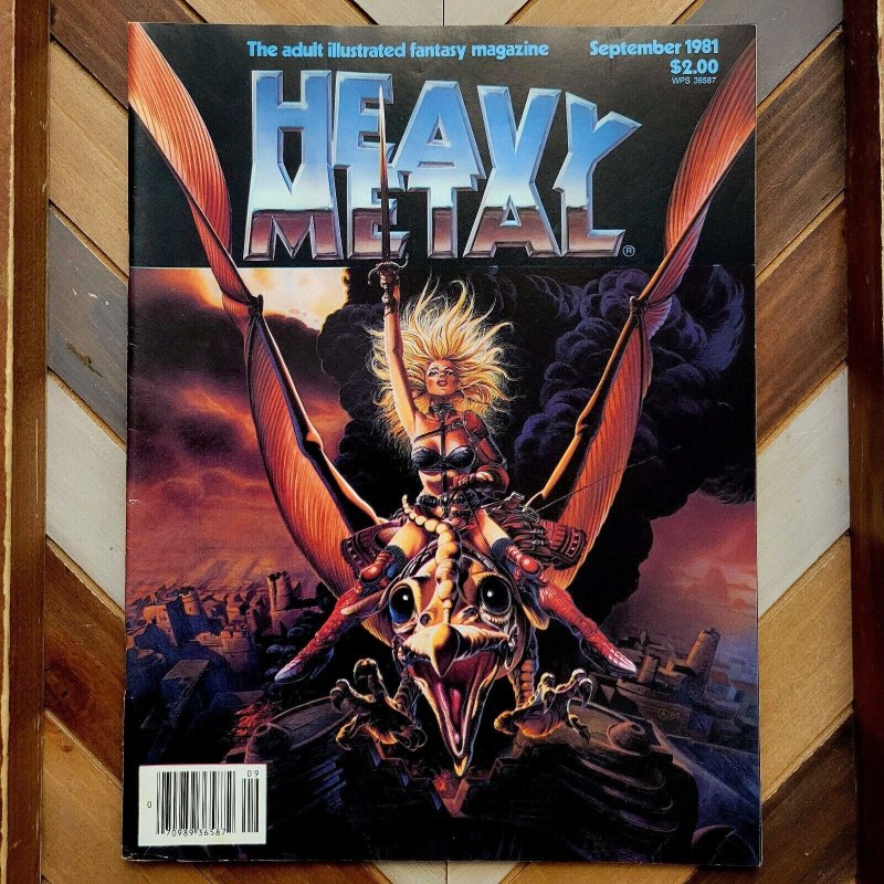 HEAVY METAL VOL.5 #6 VG/FN (HM 1981) 1st Cover TAARNA! CORBEN Chaykin STERANKO