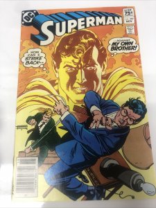 Superman (1983) # 389 (NM) Canadian Price Variant • CPV • Cary Bates • DC