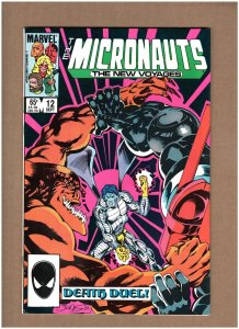 Micronauts: The New Voyages #12 Marvel Comics 1985 VF+ 8.5