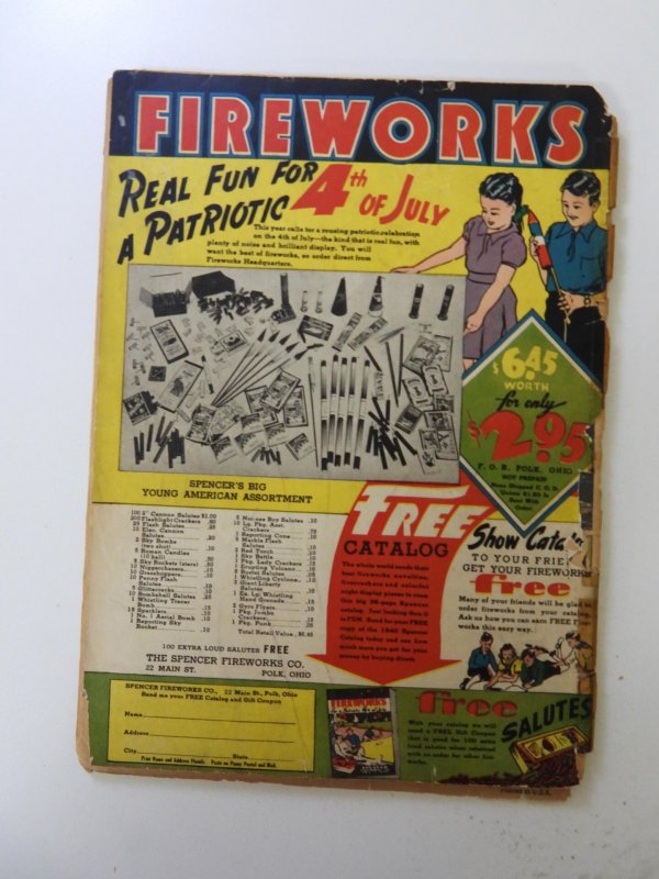 All-American Comics #15 (1940) Poor condition see description