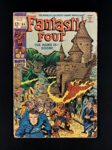 Fantastic Four #84 (1969) GD/VG Jack Kirby Cover