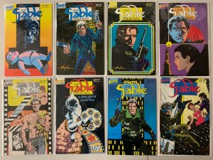 Jon Sable Freelance lot #32-56 Part 2 First Pub 25 pieces average 6.0 (1985-'88)