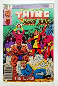 MARVEL TWO-IN-ONE #89 (1982) (MARVEL) NEWSSTAND NM-/NM