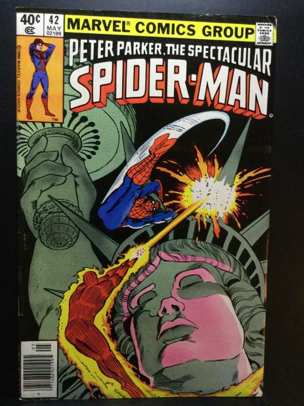 The Spectacular Spider-Man #42 Newsstand Edition (1980)