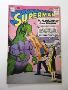 Superman #142 (1961) VG+ Condition stamp fc