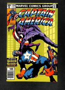 Captain America #254