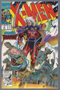 X men  # 2 1991 marvel Jim  lee magneto  HOT BOOK 