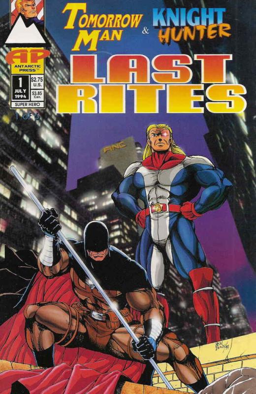 Tomorrow Man & Knight Hunter: Last Rites #1 VF/NM; Antarctic | save on shipping