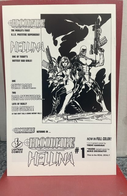 Hellina: Kiss of Death Cover B (1995)