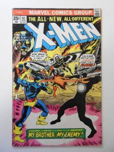 The X-Men #97 (1976) VG- Condition MVS intact! moisture stain