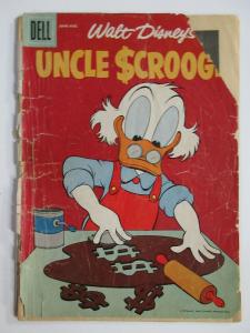 UNCLE SCROOGE #14 (Dell,6/1956)  POOR(PR) Carl BarksLost Crown of Genghis Khan