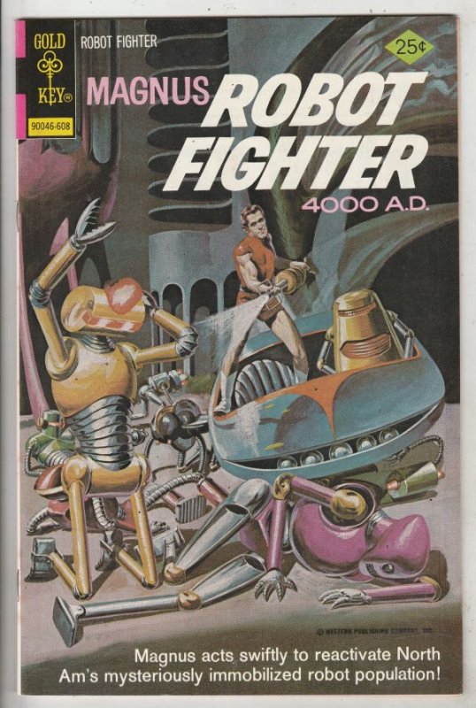 Magnus Robot Fighter #44 (Aug-76) NM- Mid-High-Grade Magnus