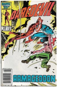 DAREDEVIL#233 VF/NM 1986 NEWSTAND EDITION MARVEL COMICS