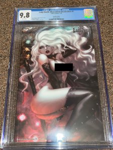 Lady Death Malevolent Decimation 1, Naughty Edition, Kunkka Lim Variant, CGC 9.8