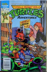 Teenage Mutant Ninja Turtles Adventures #29 (1992) High Grade! Rare April Cover!