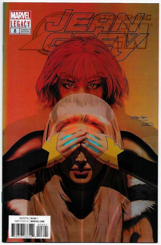 Jean Grey #8 Lenticular 3D Variant (Marvel, 2017) NM