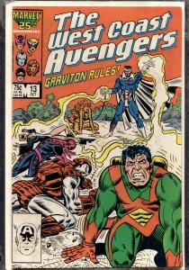 West Coast Avengers #13 (1986) West Coast Avengers / Avengers West Coast