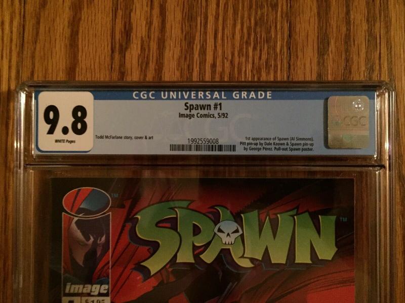 Spawn #1 CGC 9.8 + High Grade Spawn #1-6!!