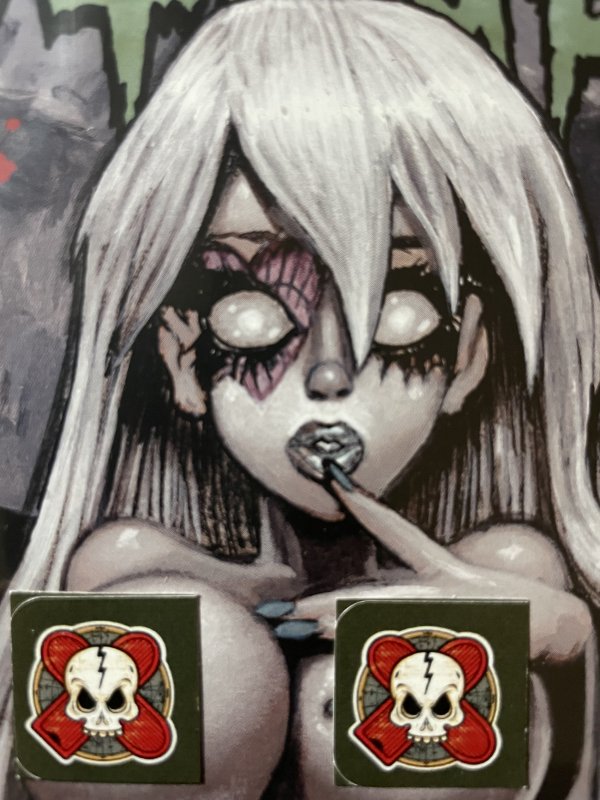 ZOMBIE TRAMP #57 1st Print SIMON BISLEY AOD VARIANT RISQUE LTD 250 NM+