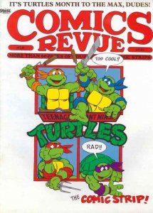 Comics Revue #58 FN ; Comics Interview | TMNT