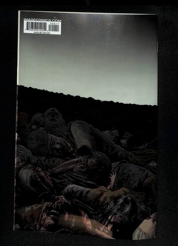 Walking Dead #100 Chromium Variant Black and White 1st Negan!