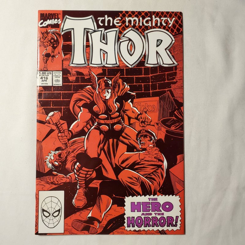 Thor 416 Near Mint Script by Tom DeFalco