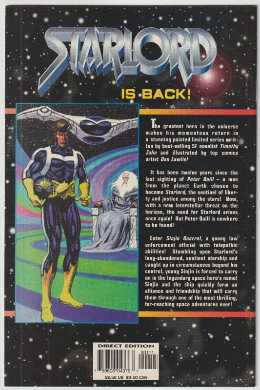 Starlord #1 (Dec 1996, Marvel), VFN-NM condition (9.0)