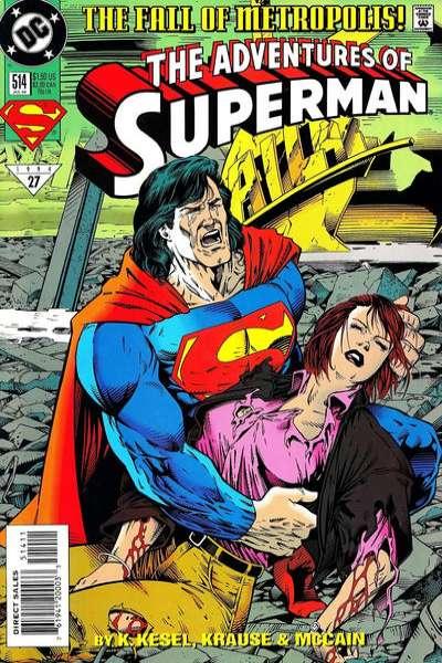 Adventures of Superman (1987 series) #514, NM- (Stock photo)