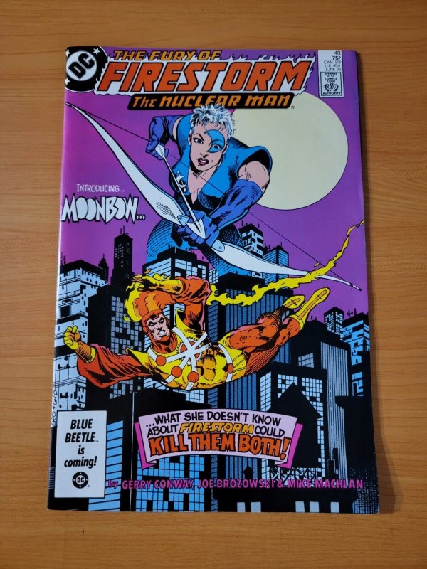 Fury of Firestorm #48 Direct Market Edition ~ NEAR MINT NM ~ 1986 DC Comics