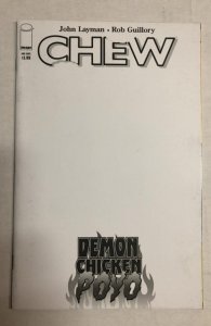 Chew: Demon Chicken Poyo Blank Variant Cover (2016)