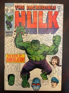 The Incredible Hulk #116 (1969) - VF - 1st Super Humanoid