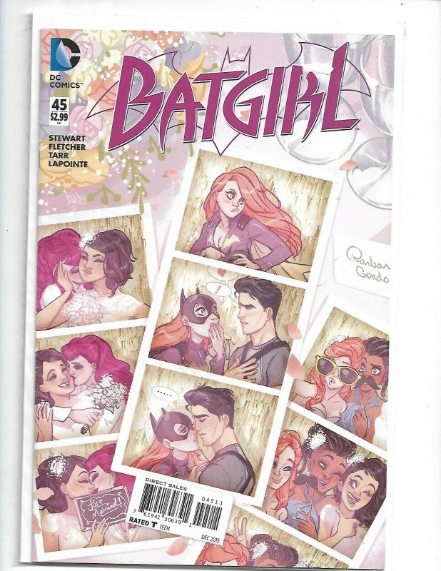 Batgirl #45 - Photobooth Cover! New 52! - NM 2015    nw110