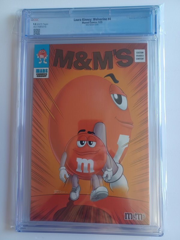 Laura Kinney Wolverine #4 Zitro Variant - 2025 - CGC 9.8