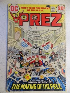 PREZ # 1 DC TEEN ACTION