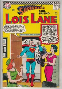 Lois Lane, Superman's Girlfriend  #63 (Feb-66) VF High-Grade Lois Lane