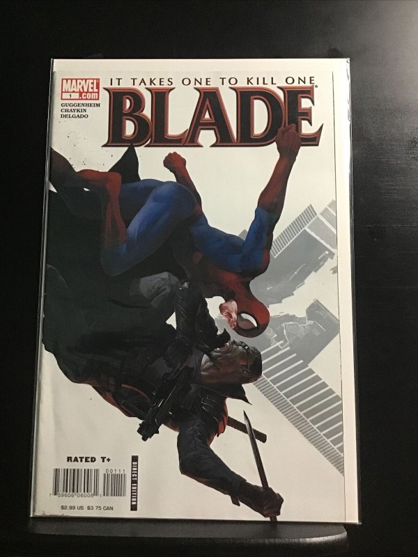 Blade #1 It Takes One To Kill One - Spider-Man App - Marvel 2006 NM-