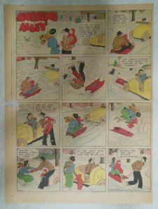 (51) Gasoline Alley Sunday Pages by Frank King from 1938 Size: 11 x 15 inches