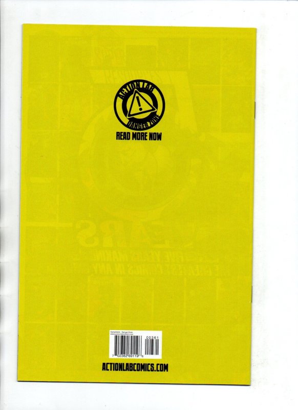 Vampblade #3 90s Cheescake Nude Variant Cover - Action Lab - 2016 - NM