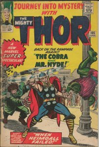 Thor Journey Into Mystery #105 Vintage 1962 Marvel Comics Avengers