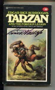 Tarzan and The Foreign Legion #32454 1984-Ballantine-autographed by artist Bo...