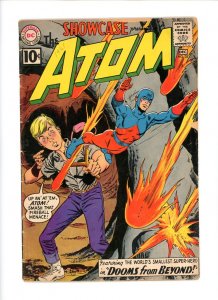 Showcase #35  1961  G/VG  2nd Appearance Silver Age Atom!