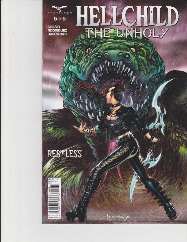 Hellchild The Unholy #5 Cover D Zenescope Comic GFT NM Tolibao