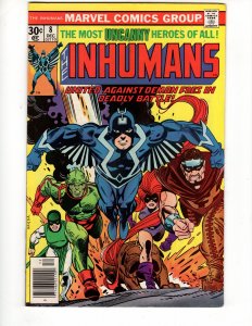 The Inhumans #8 George Perez Bronze Age Mighty Marvel !!!