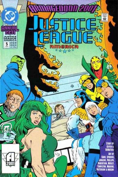 Justice League (1987 series) Annual #5, NM- (Stock photo)