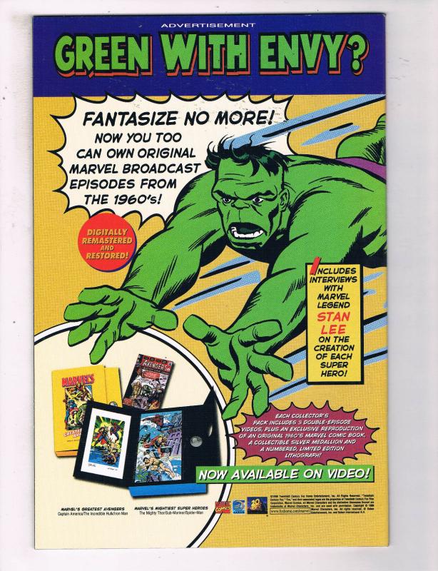 Cable Annual 99 #1 VF Marvel Comics Comic Book X-Men Cyclops April DE22