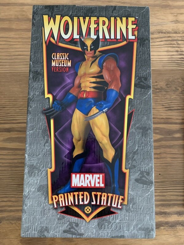 Wolverine Painted Statue Classic Museum 1508/1600 Randy Bowen Designs 2008 NIB